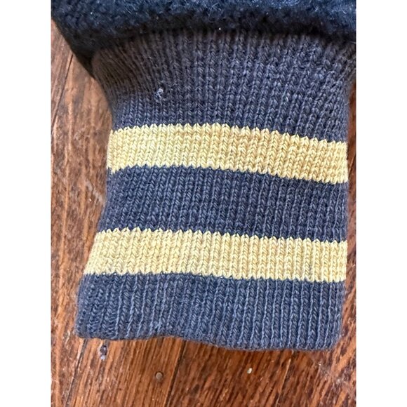 Vintage 1940s Varsity Jacket, Black and Yellow, Delta Champs 45-46, Size M/L - Picture 10 of 16